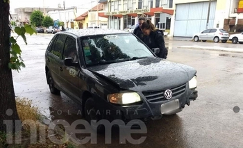 Triple choque en la bajada del puente de la Colón Imagen de la nota: Triple choque en la bajada del puente de la Colón