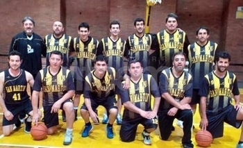 Imagen de la nota: La Maxiliga de San Martín cerró el año con una cena