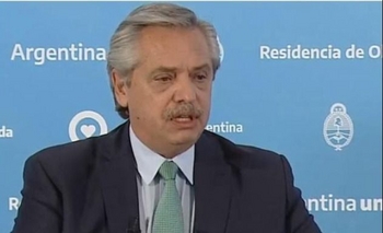 Imagen de la nota: Alberto Fernández se hisopó y dio negativo