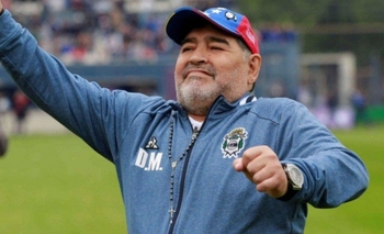 Maradona ya está en su nueva casa Imagen de la nota: Maradona ya está en su nueva casa