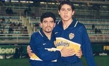 Riquelme despidió a Maradona Imagen de la nota: Riquelme despidió a Maradona