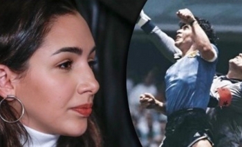 El mensaje de Thelma Fardín sobre Maradona que generó polémica Imagen de la nota: El mensaje de Thelma Fardín sobre Maradona que generó polémica