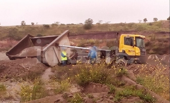 Imagen de la nota: Otro fuerte accidente en una cementera