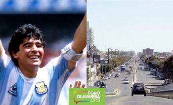 Quieren ponerle Maradona al puente de la Colón  Imagen de la nota: Quieren ponerle Maradona al puente de la Colón