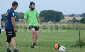Imagen de la nota: El footgolf en esta oportunidad se jugó en categoría individual