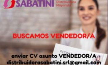 Imagen de la nota: Distribuidora  seleccionará vendedor/a