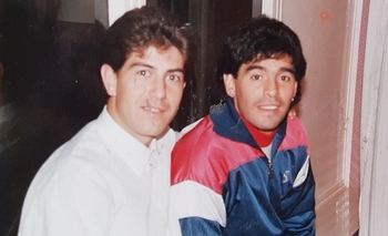 Abelardo Carabelli se despidió de Diego Maradona Imagen de la nota: Abelardo Carabelli se despidió de Diego Maradona