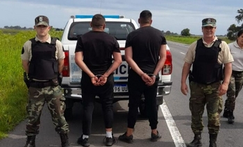 Siete detenidos por una entradera en Azul Imagen de la nota: Siete detenidos por una entradera en Azul