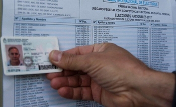 Cuáles son los documentos habilitados para votar Imagen de la nota: Cuáles son los documentos habilitados para votar