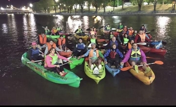 Imagen de la nota: Nueva remada de luna llena en el arroyo Tapalqué