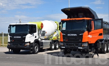 Imagen de la nota: Nuevos camiones a gas de Scania y Loma Negra 