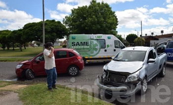 Imagen de la nota: Barrio CECO II: mujer hospitalizada tras un choque