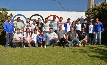 Imagen de la nota: Galli recibió a los deportistas que fueron a los Juegos Evita