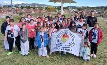 Imagen de la nota: Taekwondistas olavarrienses en Ensenada y Tandil