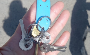 Imagen de la nota: Extravío de un juego de llaves