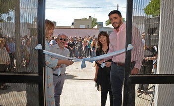 Imagen de la nota: Inauguraron obras realizadas en la Secundaria Nº14