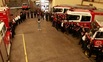 Imagen de la nota: Formación de Instructores en el Cuartel local