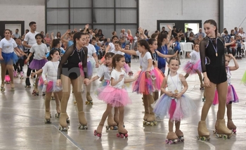 El Macro fue escenario para un show de patín Imagen de la nota: El Macro fue escenario para un show de patín