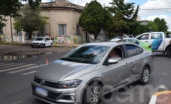 Imagen de la nota: Una joven fue hospitalizada tras ser embestida 