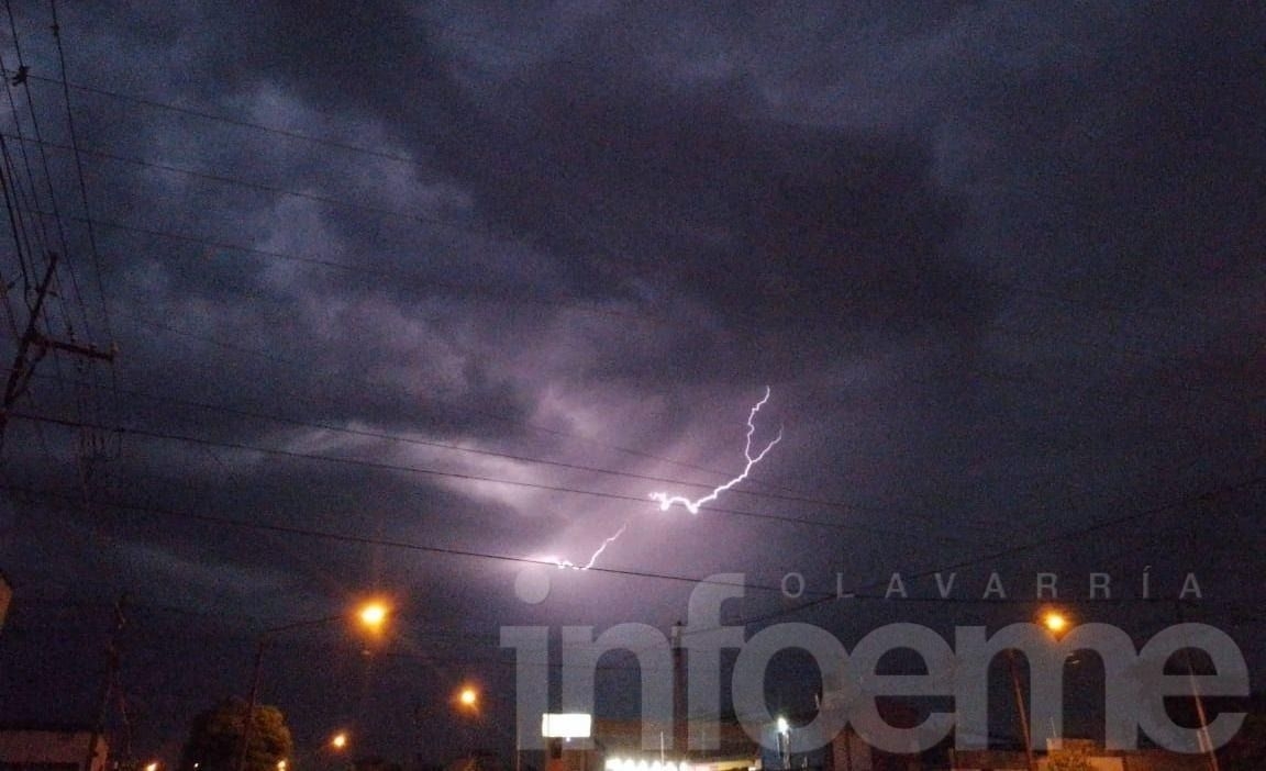 Alerta amarilla por tormentas fuertes para este martes y miércoles en Olavarría Imagen mas leída