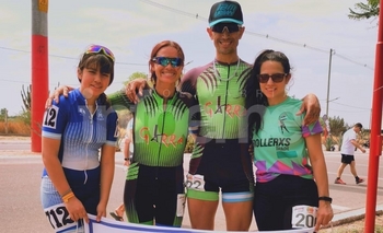 Imagen de la nota: El patín carrera “Fortinero” corrió en La Rioja