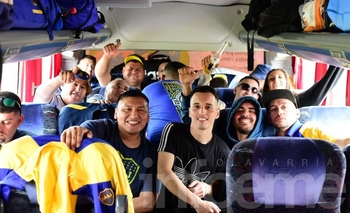 Imagen de la nota: Final de la Libertadores: hinchas olavarrienses partieron hacia Brasil 