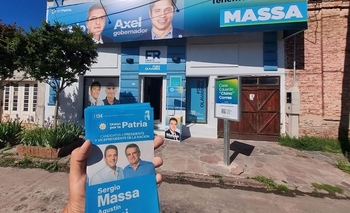 Imagen de la nota: Balotaje: se puede retirar la boleta de Massa en la Casa Eduardo “Chino” Correa