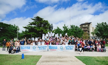 Imagen de la nota: En Olavarría, UxP hizo un 