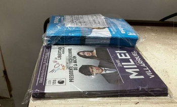 Imagen de la nota: Boletas: LLA se había olvidado de Olavarría y después mandó pocas