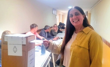 Imagen de la nota: Votó Inés Creimer: “Es un día importante para el futuro de nuestro país”