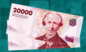 Cómo saber si un billete de $20.000 es falso Imagen de la nota: Cómo saber si un billete de $20.000 es falso