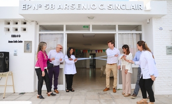 Imagen de la nota: Con sus instalaciones renovadas, fue reinaugurada la Escuela Primaria Nº58