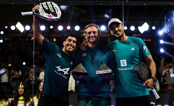 Imagen de la nota: Chingotto y Galán ganaron el premio máximo en Egipto