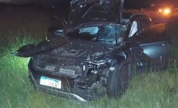 Imagen de la nota: Ruta 88: matrimonio salvó su vida luego de chocar contra un caballo