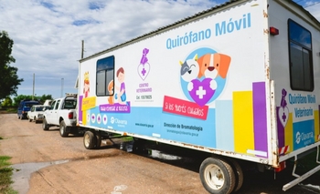 Imagen de la nota: “Querer es cuidar”: el Quirófano Veterinario Móvil continúa su recorrido por todo el Partido