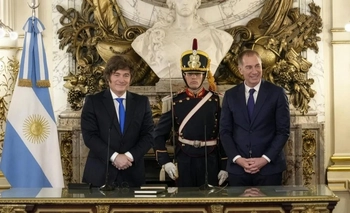 Imagen de la nota: Juró Diego Santilli como ministro del Interior y estará al frente de una cartera reducida