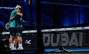 Imagen de la nota: Chingotto y Galán jugarán Cuartos de Final en Dubái