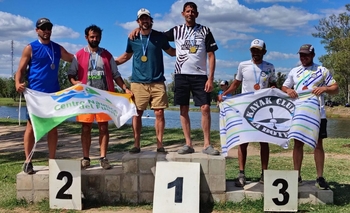 Imagen de la nota: Palistas olavarrienses compitieron en General Villegas