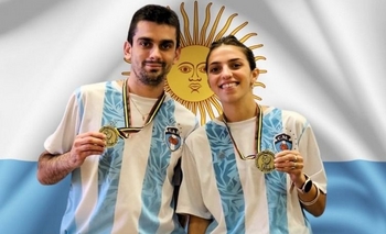 Imagen de la nota: Guadalupe Serantes se subió al podio en el Mundial