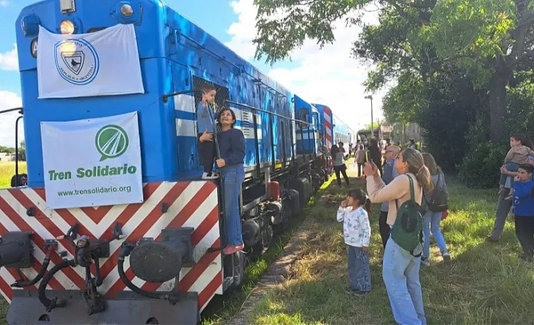 La llegada del viaje 58 del Tren Solidario conmovió a Bolívar | Infoeme
