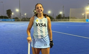 Imagen de la nota: Victoria Meira completó su experiencia “albiceleste”