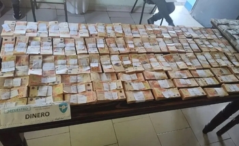 Imagen de la nota: Secuestran casi 34 millones de pesos en la rotonda Lamadrid – Laprida