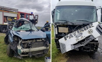 Imagen de la nota: Ruta 3: dos personas murieron tras un impactante choque frontal