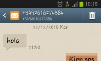 Imagen de la nota: Nuevamente advierten sobre mensajes con característica 0261