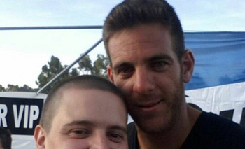 Imagen de la nota: De lujo: Del Potro estuvo en la Bonsi