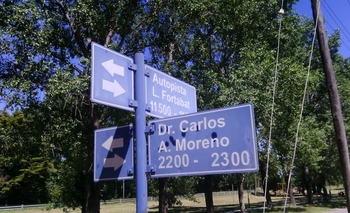 Imagen de la nota: #LaFotoDelDía En las calles se cruzan Moreno y Fortabat