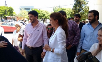 Imagen de la nota: Juliana Awada y la Ministra de Desarrollo Social llegaron a Olavarría