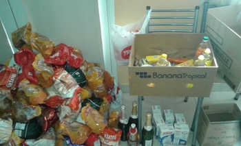 Imagen de la nota: Se realizó una colecta navideña en supermercados
