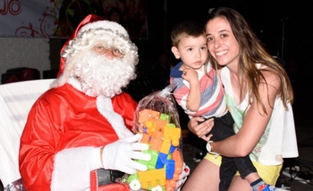 Imagen de la nota: Papá Noel pasó por Colonia Hinojo