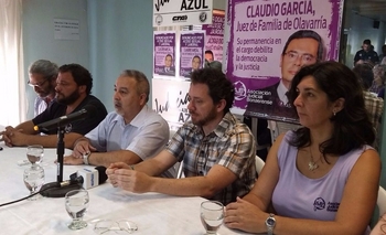 Imagen de la nota: Juicio al juez García: para la AJB es un paso hacia su destitución